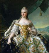 Jjean-Marc nattier Marie-Josephe de Saxe, Dauphine de France dite autrfois Madame de France oil painting on canvas